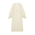 Gilded Diamond Mesh Abaya Coat - image 1