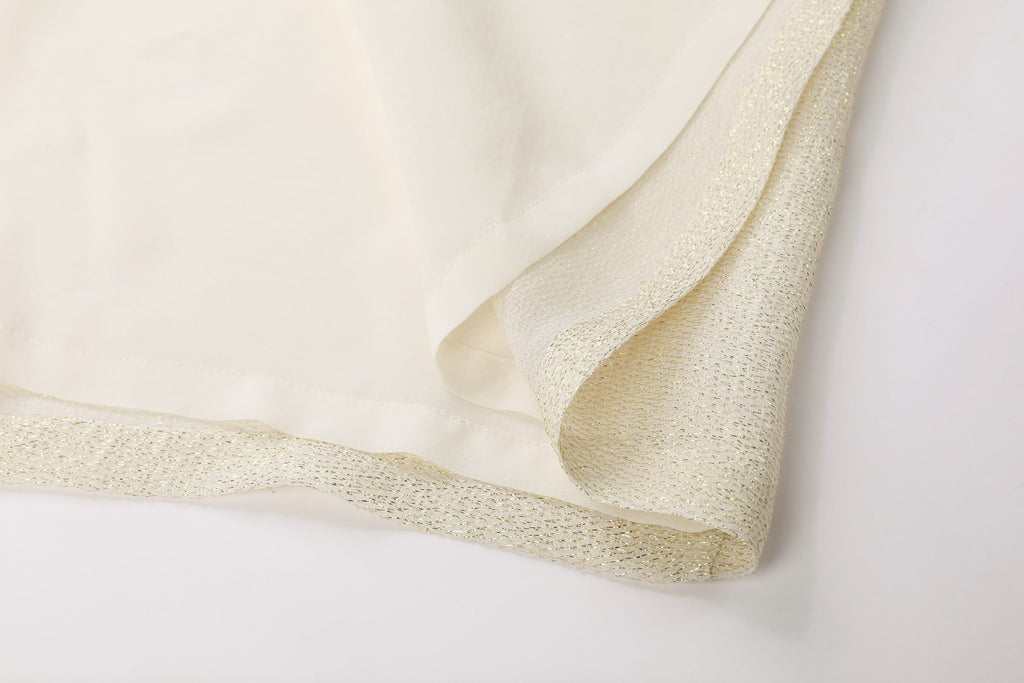 Gilded Diamond Mesh Abaya Coat - image 7