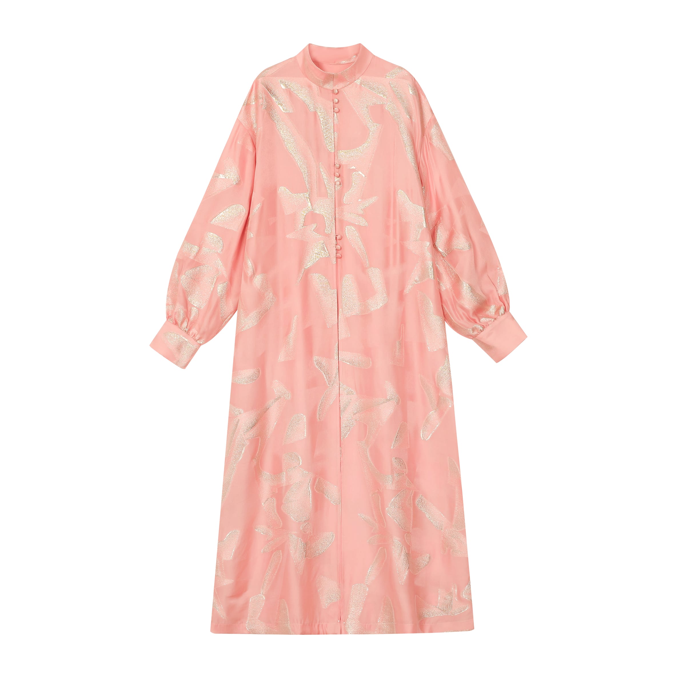 Gilded Burnout Abaya Coat - image 2