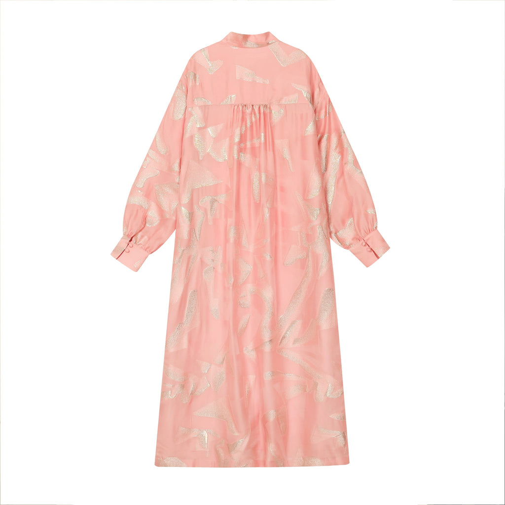 Gilded Burnout Abaya Coat - image 3