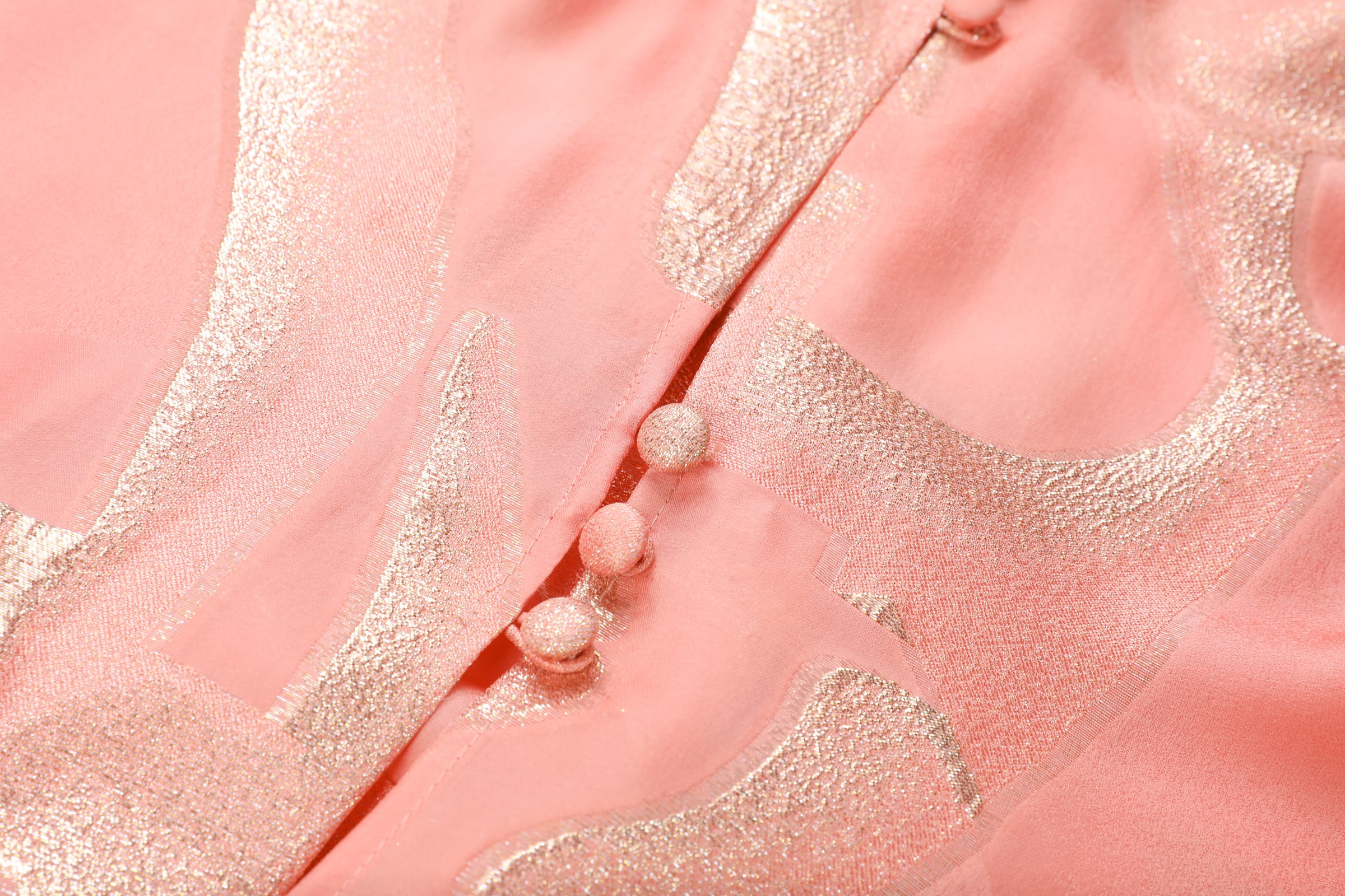 Gilded Burnout Abaya Coat - image 5