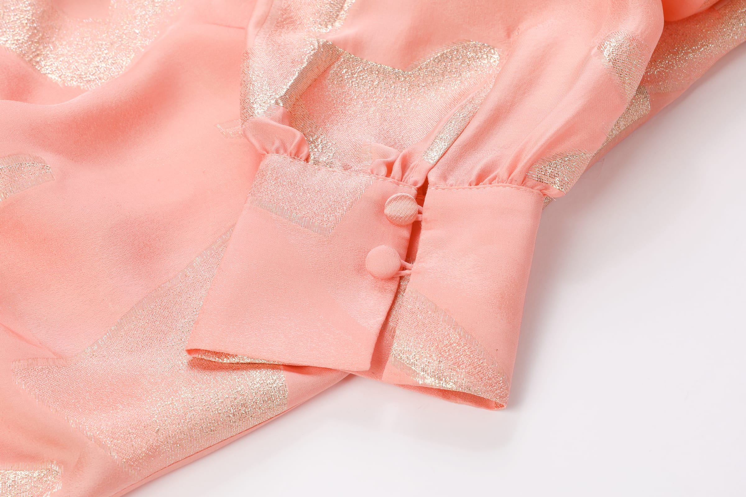 Gilded Burnout Abaya Coat - image 6