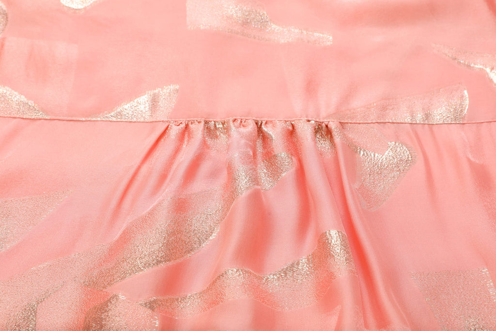 Gilded Burnout Abaya Coat - image 7
