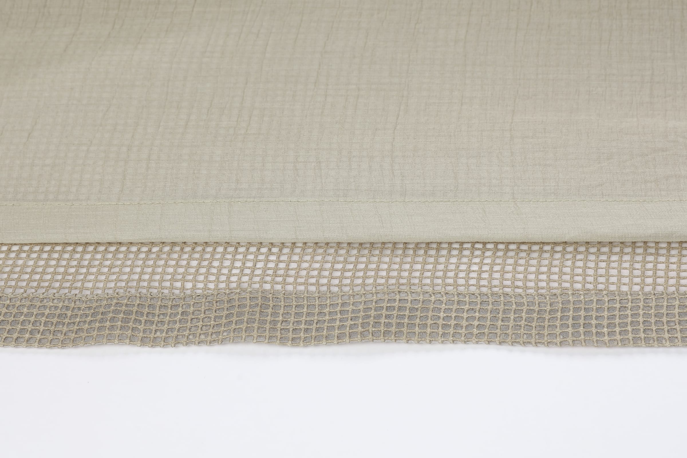 Waffle-Weave Duster Abaya Light Mocha - image 8