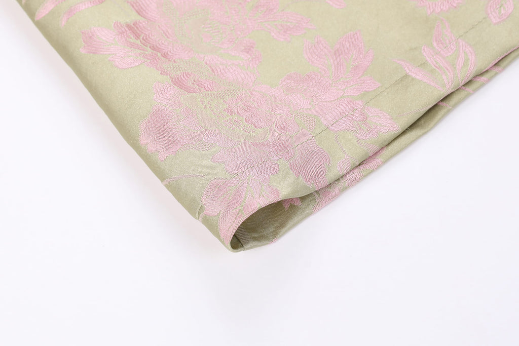 Phoenix Brocade Abaya Neon Green - image 4
