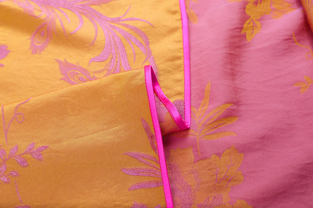 Phoenix Brocade Abaya Neon Pink - image 7