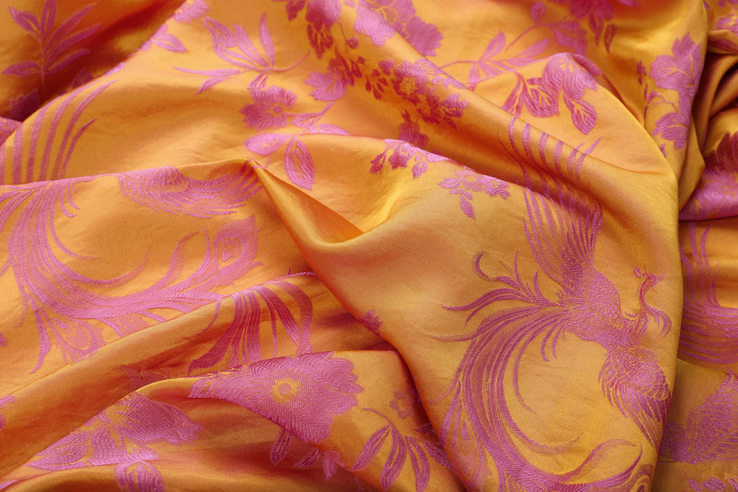 Phoenix Brocade Abaya Neon Pink - image 10