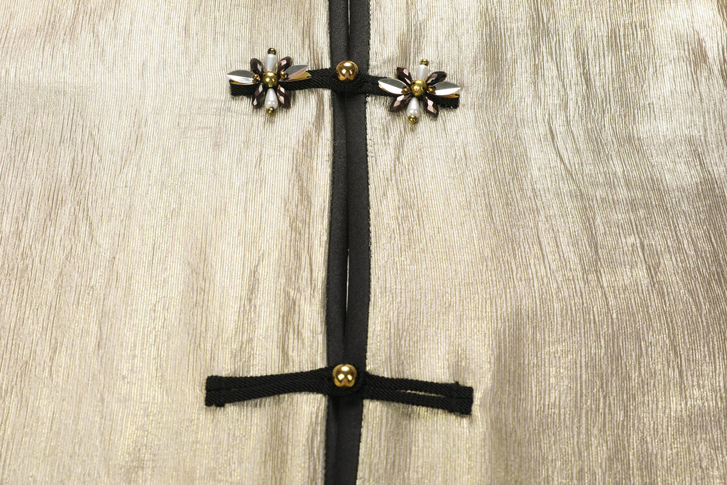 Liquid Gold Pleated Abaya - image 6