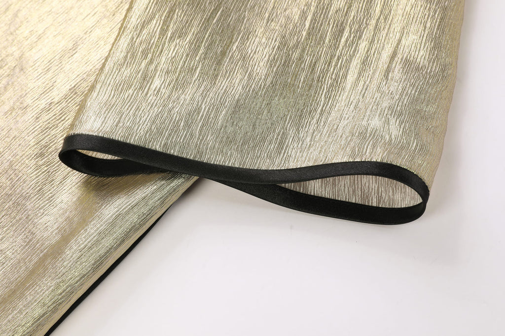 Liquid Gold Pleated Abaya - image 8