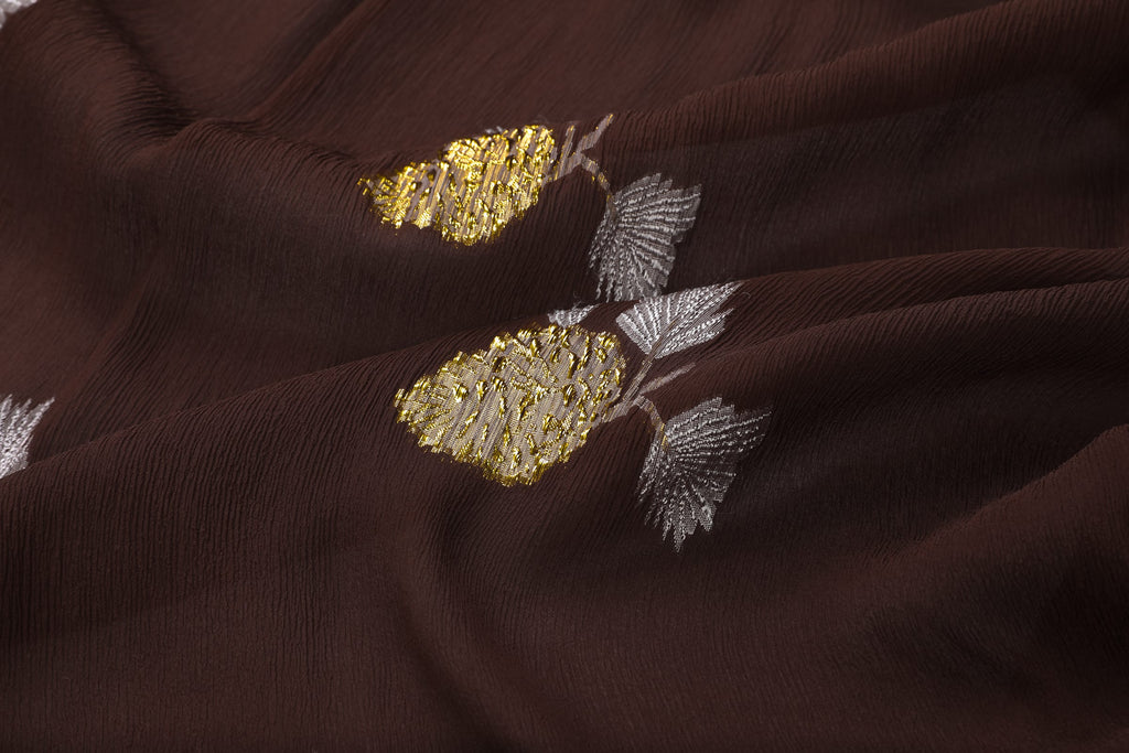 Velvet Flocked Abaya Coat - image 9