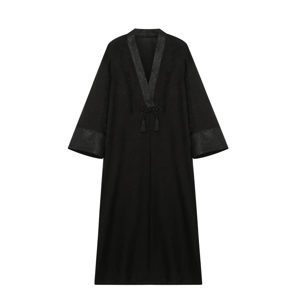 Magnolia Organza Abaya Coat - image 1