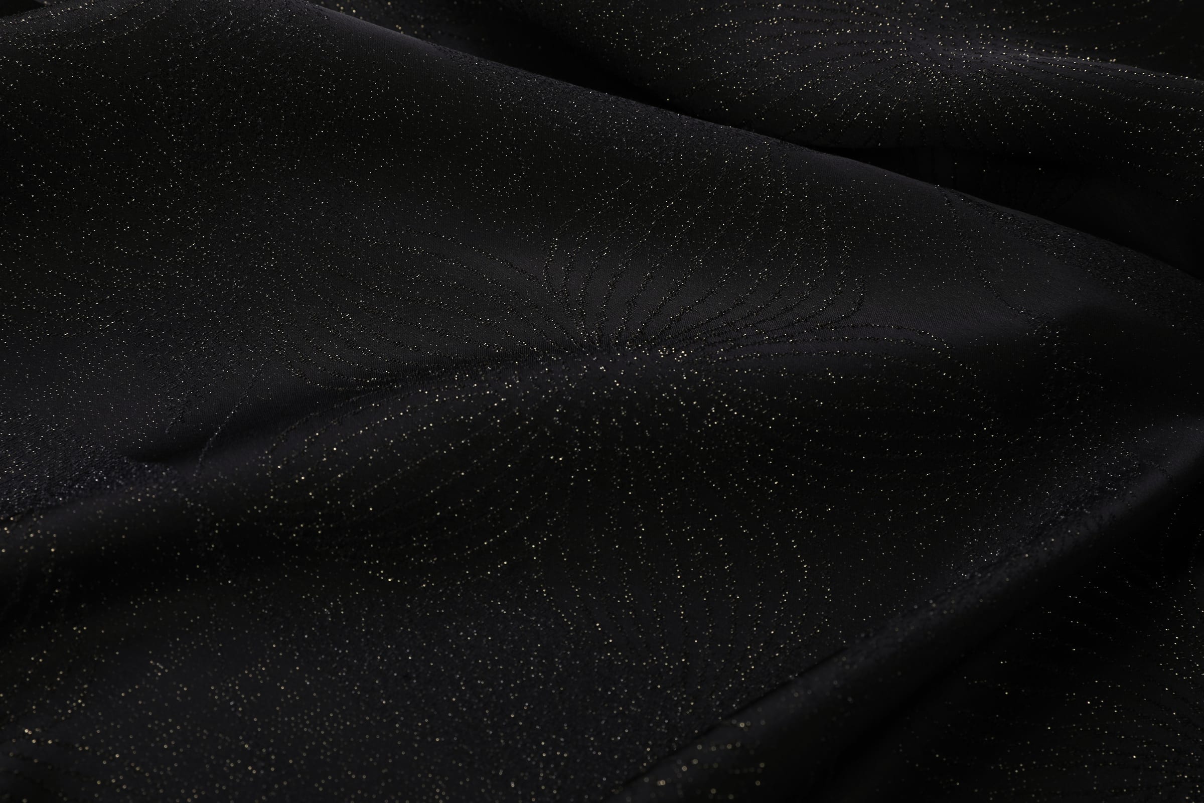 Metallic Knit Fringe Abaya - image 9