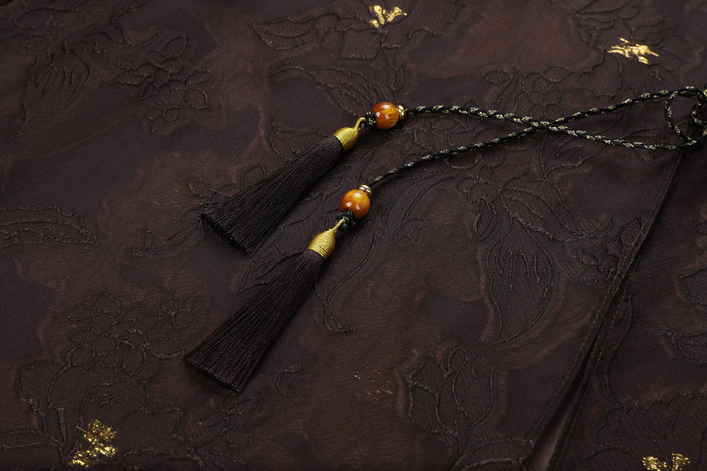 Gilded Peony Burnout Abaya - image 5