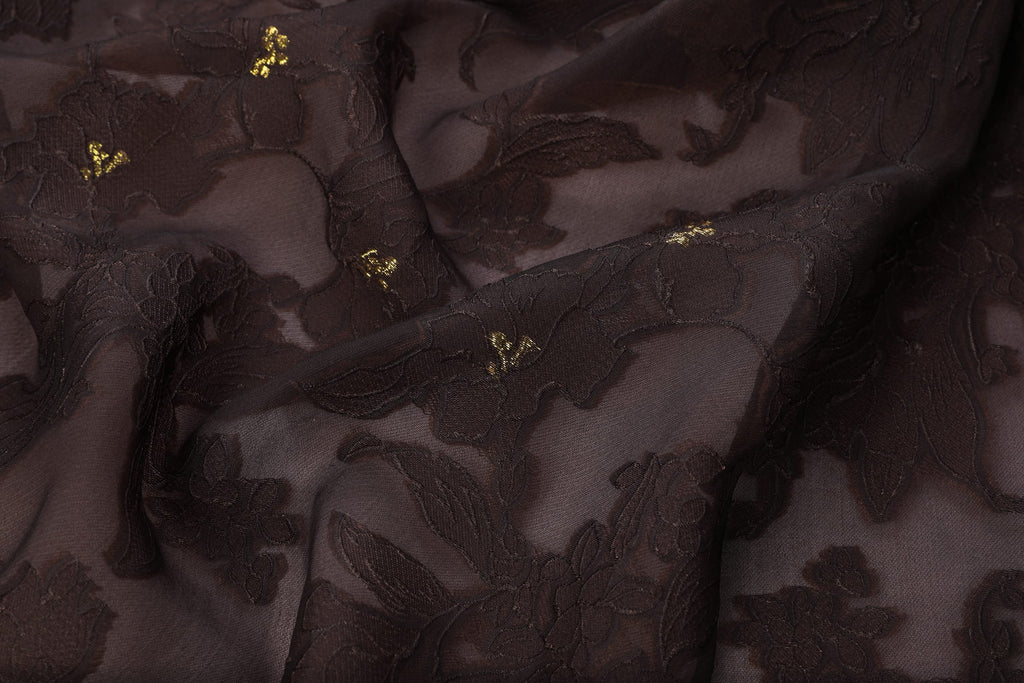 Gilded Peony Burnout Abaya - image 8