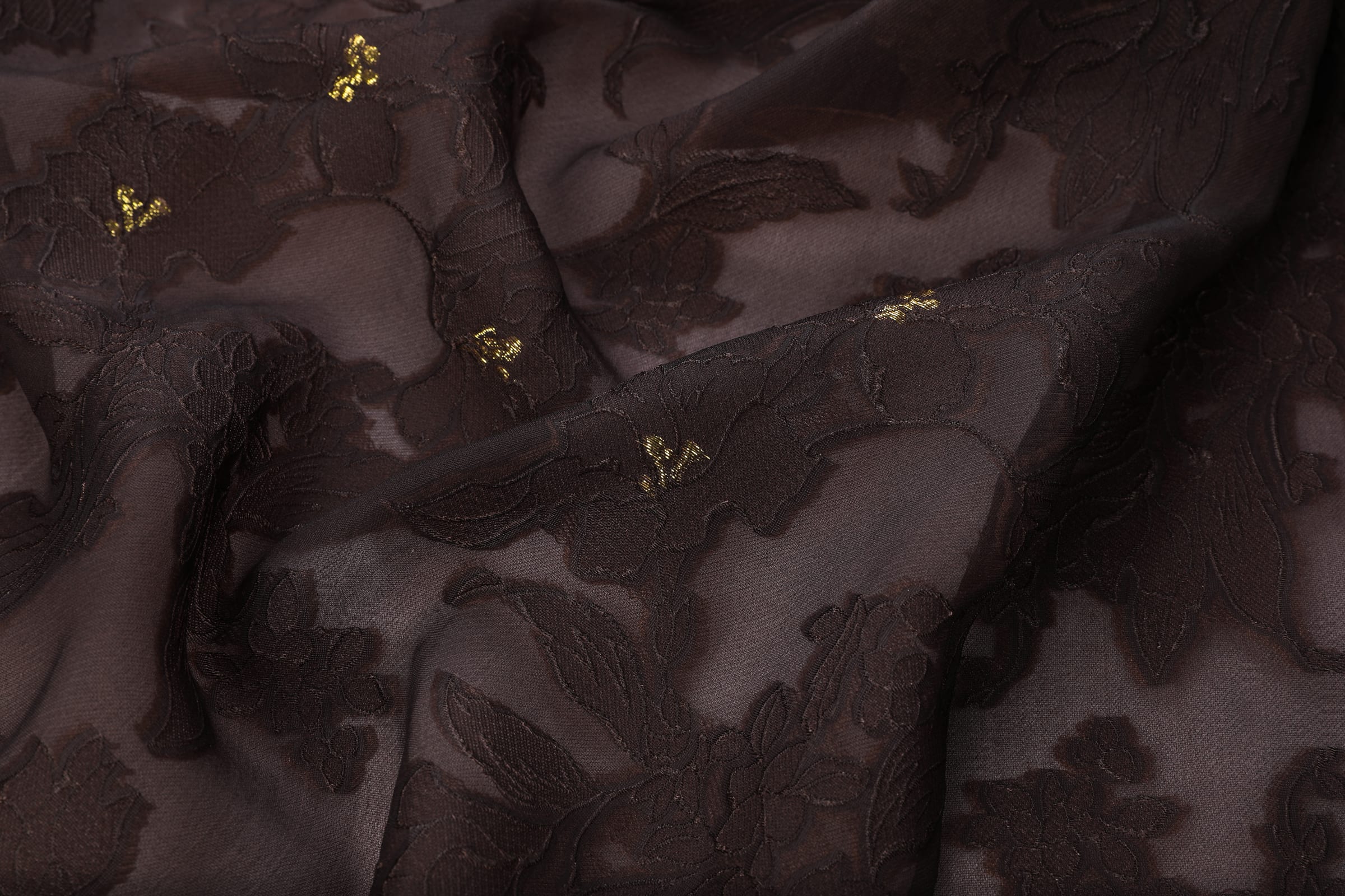 Gilded Peony Burnout Abaya - image 8