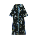Blue Shimmer Abaya Coat - image 1